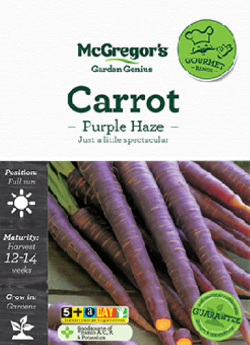McGregor's Carrot Purple Haze Specialty Seeds Packet