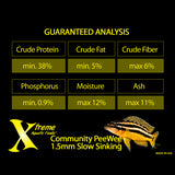 Aquatic Food Xtreme Community Peewee 1.5mm Pellets 141g