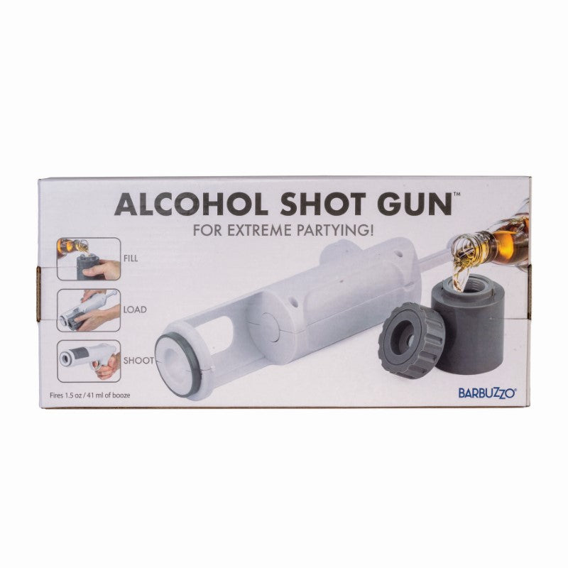 Alcohol Shot Gun - White (6 x 6 x 27cm)