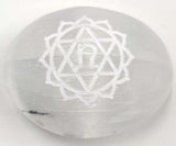 Palm Stone - Selenite Chakra (Set of 50 Assorted)