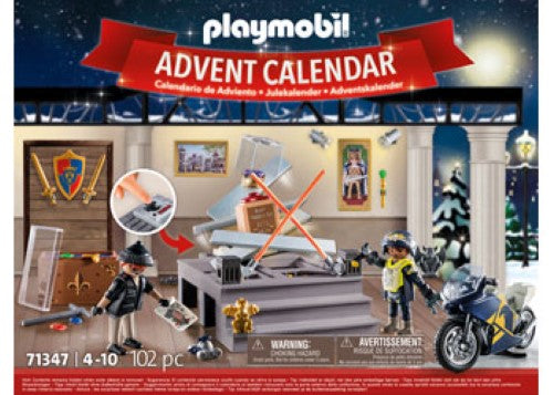 Playmobil - Advent Calendar Police Museum Theft