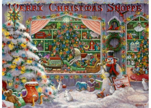 Ravensburger - The Christmas Shop Puzzle 500p