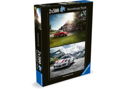Ravensburger - Porsche 356 & Porsche 911 Puzzle 2x500p