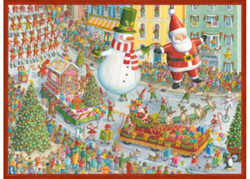 Ravensburger - Here Comes Christmas! Puzzle 500p