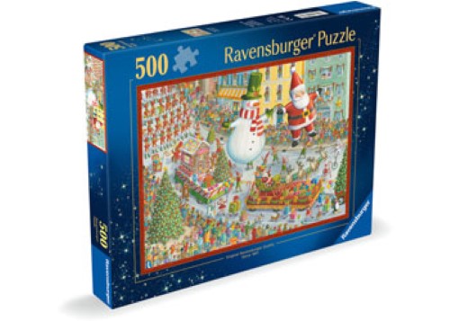Ravensburger - Here Comes Christmas! Puzzle 500p