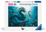 Ravensburger - Enchanted Depths: Dragon, Mermaid, 1000p