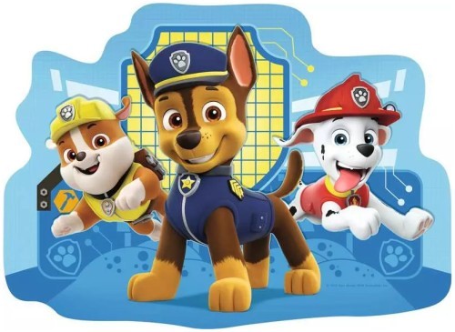 Ravensburger - Paw Patrol Pups Away Shaped Puzzle 24p