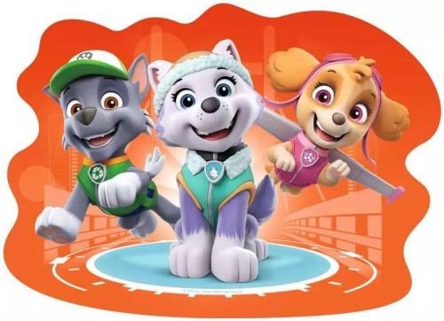 Ravensburger - Paw Patrol Pups Away Shaped Puzzle 24p