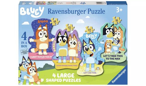 Ravensburger - Bluey Lets Do This Shape Puzz 12/16/20/24p