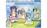 Ravensburger - Bluey Lets Do This Shape Puzz 12/16/20/24p