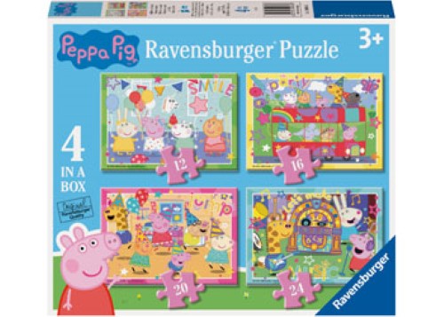 Ravensburger - Peppa Pig                 12/16/20/24p