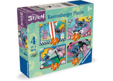 Ravensburger - Disney Stitch 4 in a box  12/16/20/24p