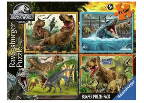 Ravensburger - Welcome To Jurassic World 4x100p
