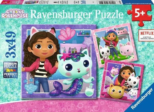 Ravensburger - Gabby's Dollhouse It´S Meow Time! 3x49p