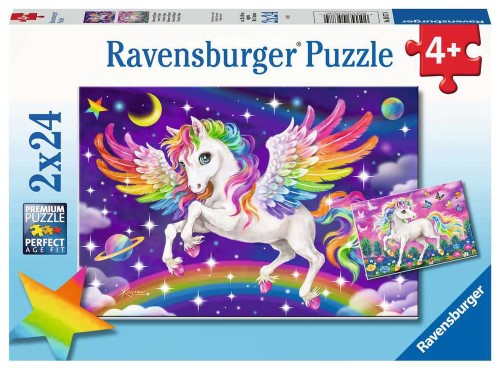 Ravensburger - Unicorn And Pegasus 2x24p