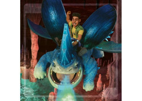 Ravensburger - How to Train your Dragons Realms 3x49pc