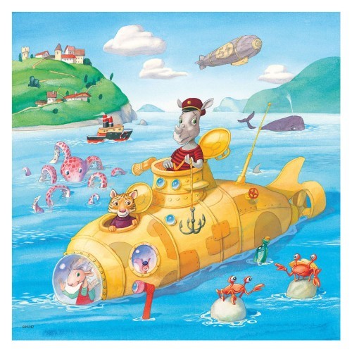 Ravensburger - Fun On The Water 3x49p
