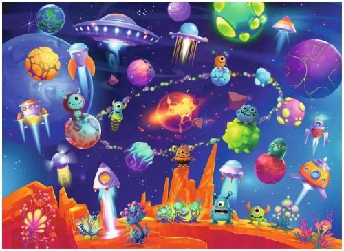 Ravensburger - Space Aliens 60p