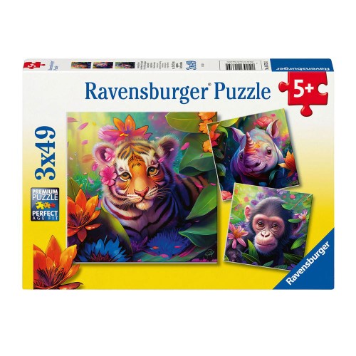 Ravensburger - Jungle Babies 3x49p