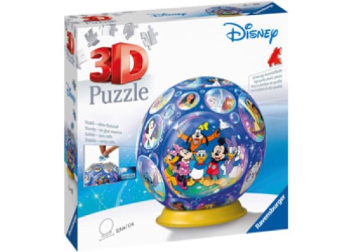 Ravensburger - 3D Puzzleball Disney Characters 72p
