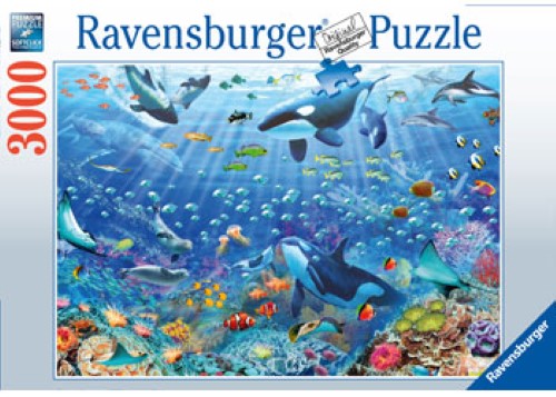 Ravensburger - Colorful Underwater World Puzzle 3000p