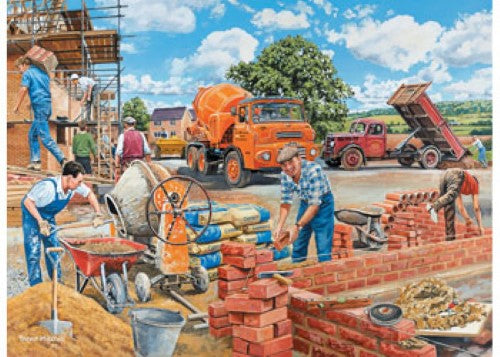 Ravensburger - Happy Days No 6 Work Day Memories 4x500p