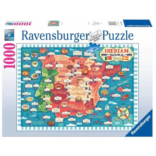 Ravensburger - Iberian Wine Tour Puzzle 1000p
