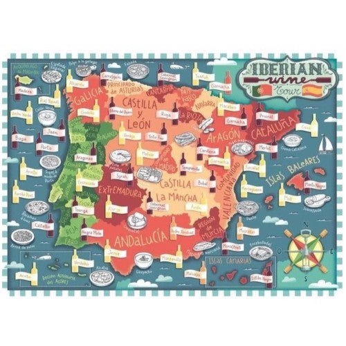Ravensburger - Iberian Wine Tour Puzzle 1000p