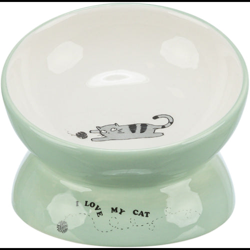 Cat Bowl RaisEzydog Cat Bowl - Sage 13cm