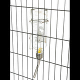 Small Animal Waterer Honey & Hopper Water Bottle Glass 500ml
