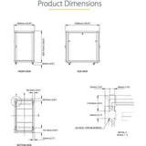 Rack - Server Cabinet - 18U - Lockable