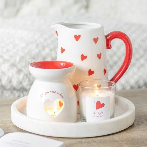 You Light Up My Life Strawberry Candle