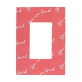 You Are Loved Heart Necklace Greeting Card