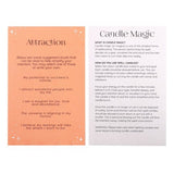 Set of 12 Attraction Unscented Spell Candles
