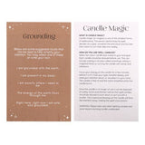 Set of 12 Grounding Unscented Spell Candles