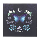 Midnight Moth Light Up Canvas Plaque