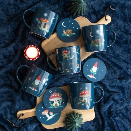 Gnome Sweet Gnome Coaster Set of 4