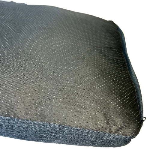 Cat Bed Sherpa Cushion Navy - MEzydog