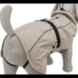 Dog Clothing Coats Waterproof BE NORDIC Raincoat M: 45cm Sand
