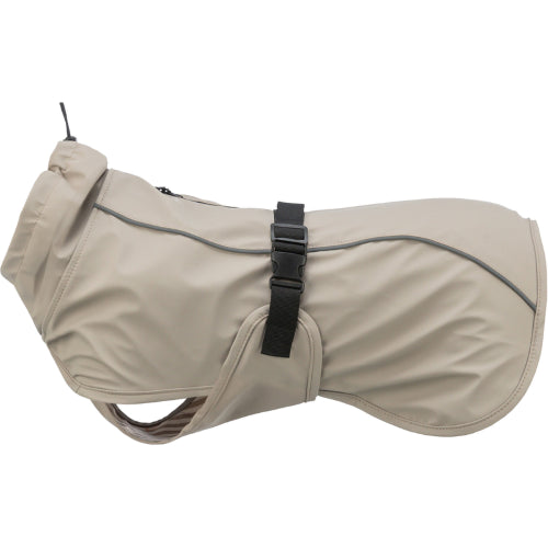 Dog Clothing Coats Waterproof BE NORDIC Raincoat M: 50cm Sand