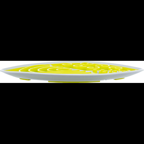 Dog Training Aid Lick 'n' Snack plate, Leaf 28x21cm