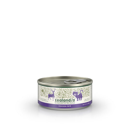 Cat Food Zealandia Cat - Venison Pate 90g x24