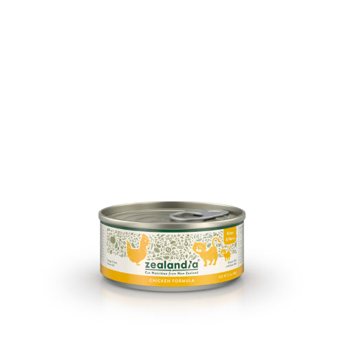 Cat Food Zealandia Kitten - Chicken Formula 90g x24