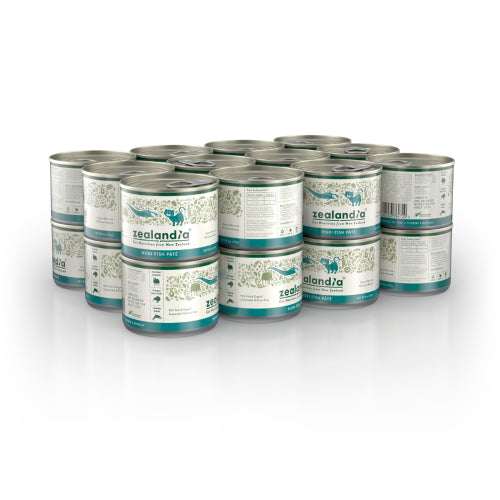Cat Food Zealandia Cat - Hoki Fish Pate 170g x24