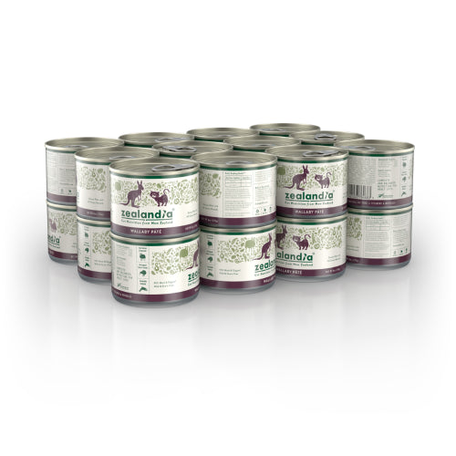 Cat Food Zealandia Cat - Wallaby Pate 170g x24