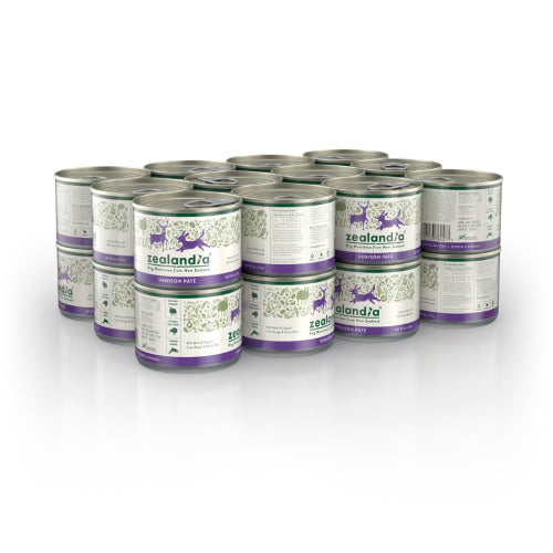 Dog Food Zealandia Dog - Venison Pate 170g x24
