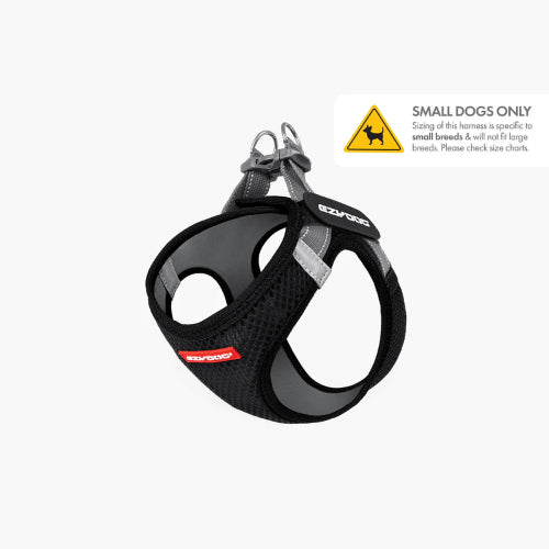 Dog Harness Ezydog FormFit Mesh Harness 2XS Black