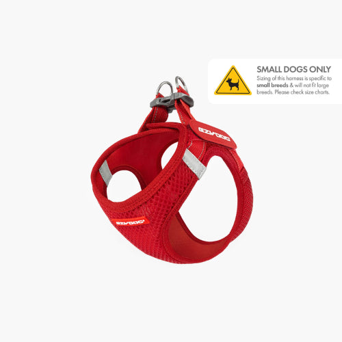 Dog Harness Ezydog FormFit Mesh Harness 2XS Red