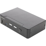 2 Port HDMI KVM Switch 4K 60Hz w USB Hub