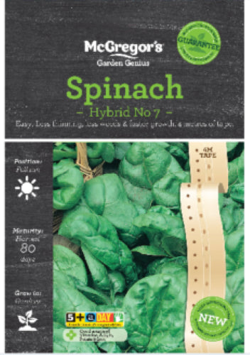 McGregor's Spinach Hybrid Packet